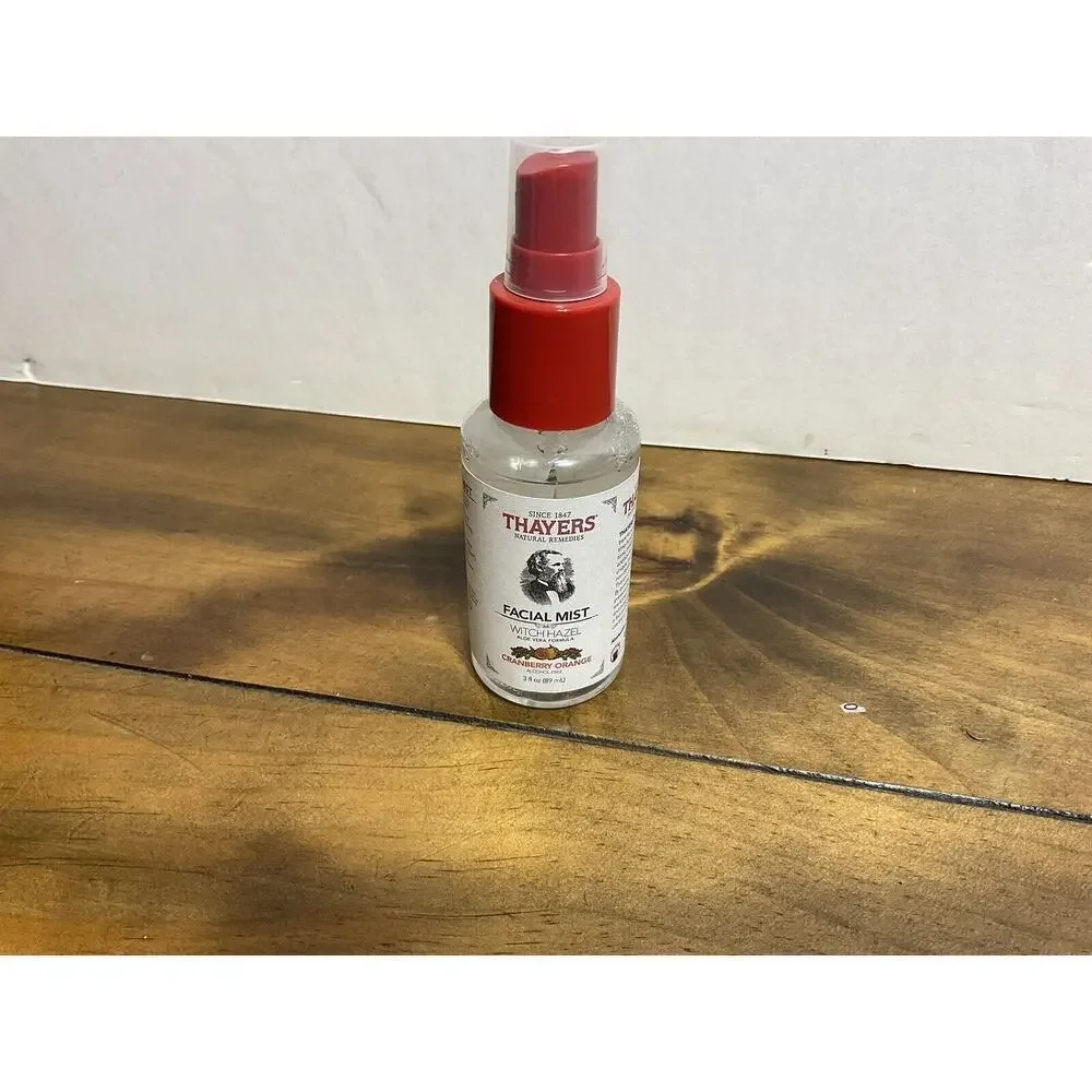 Thayers Facial Mist Witch Hazel Cranberry Orange 3 Oz Aloe Vera Formula